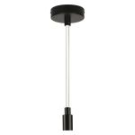 Ledvance Decor Glow Suspension Luminaire Noir 9W 450lm - 927 Blanc Très Chaud | 140mm - Meilleur Rendu Des Couleurs